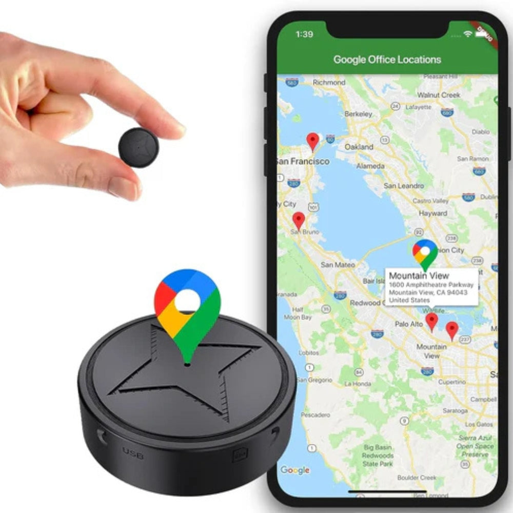 GPS + Kamera - Sikkerhetspakke | Direktesporing og HD-sikkerhet