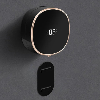 SmartWash – Automatisk Såpedispenser med Digitalt Display og Oppladbart Batteri