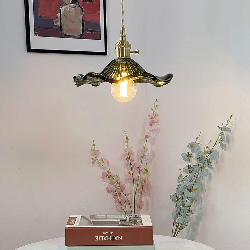 LumeGlow - Pendellampe med fantastisk blomsterdesign