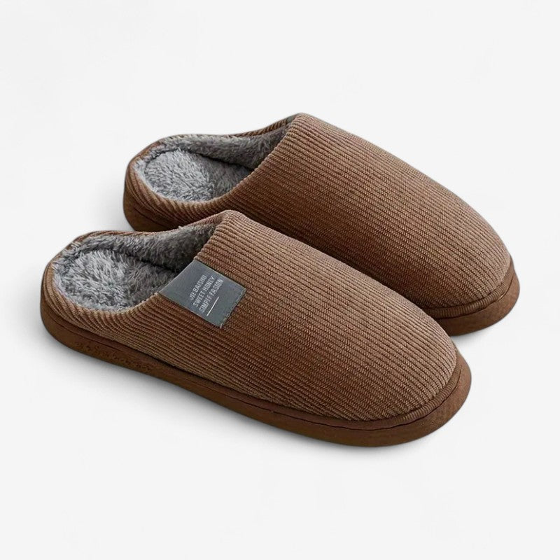 Solveig – Tøfler med flat hæl og rund tå