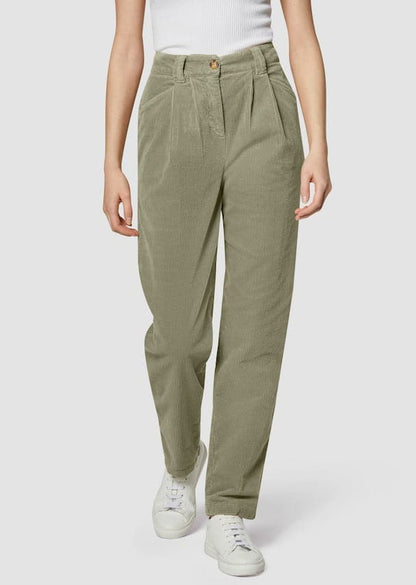 Sophia - Kordfløyelsbukser med høy midje og flatterende passform