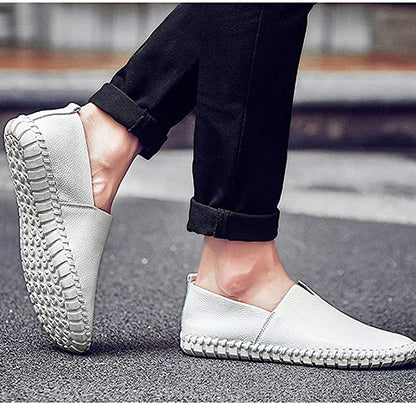 Oliver - Komfortable slip-on-loafers med fleksibel såle