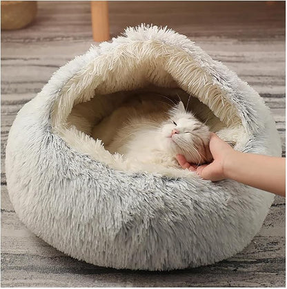 CozyNest - en myk og varm seng for vinteravslapning for kjæledyret ditt