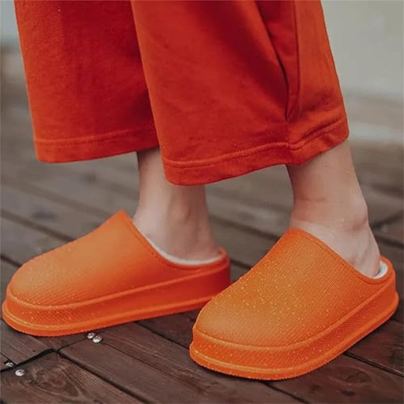 StridePure – Tøfler med flat såle og rund tå