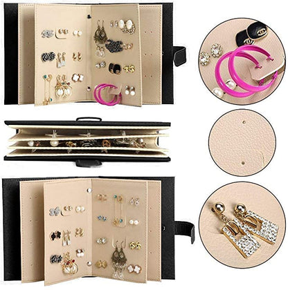 StyleOrganize - Bokformet smykkeholder for øredobber og tilbehør