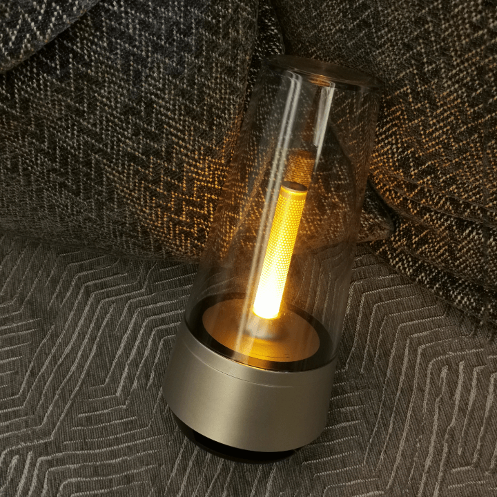 LumiAura - Romantisk LED-lampe i stearinlysstil som kan dimmes