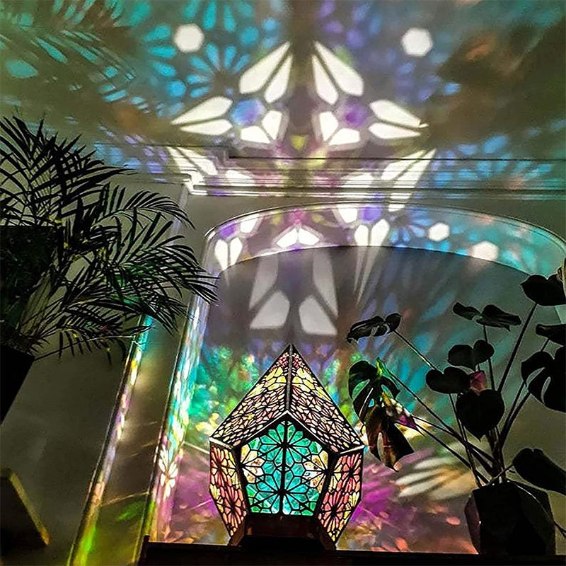 StarGlow - LED Star Projektor Bohemian bordlampe for koselige rom