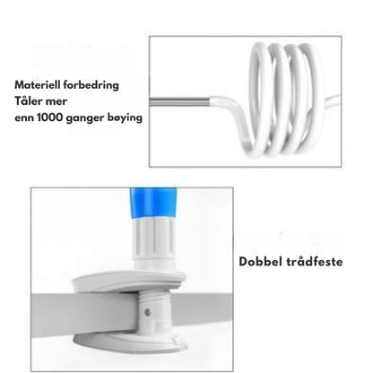 FeedEase - Håndfri flaskeholder med fleksibelt rør og stabil base
