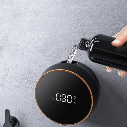 SmartWash – Automatisk Såpedispenser med Digitalt Display og Oppladbart Batteri