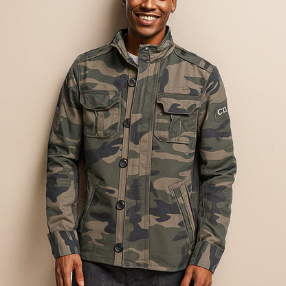 Smith – Moderne glidelåsjakke med stående krage og flere lommer