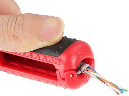 StripPro - Bærbar avisoleringstang med selvåpnende fjær og sikkerhetslås