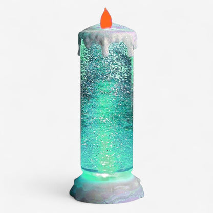 LumiFlick – Oppladbar LED-lysende Glitterlys med Fargeendring