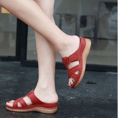 VivaWalk - Komfortable Slip-On Tøfler med Ekstra Traction