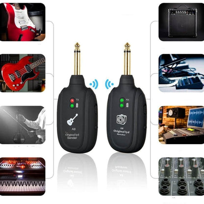 ToneLink - Trådløs gitarsender med signal med lav latens, lang rekkevidde og enkelt oppsett
