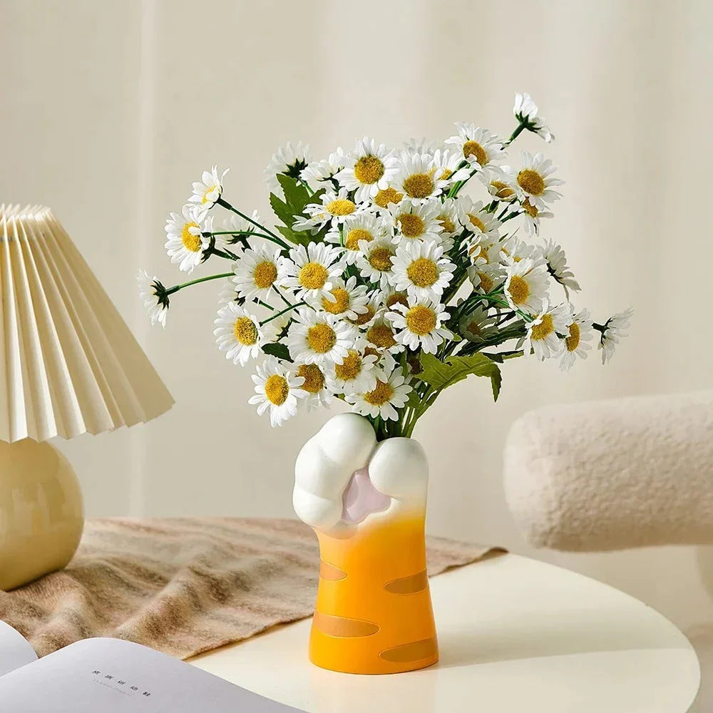 PawPrints - Moderne kattepotevase for finurlig hjemmeinnredning