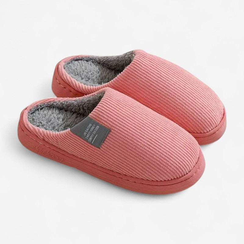 Solveig – Tøfler med flat hæl og rund tå