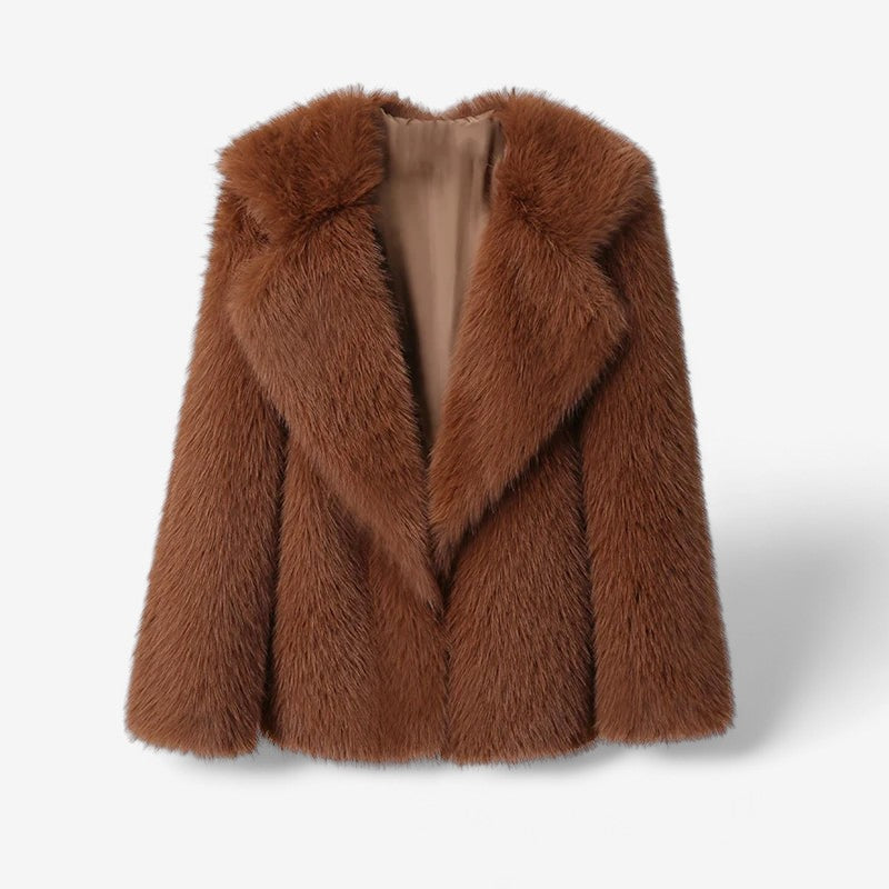 Ashley – Langermet kåpe med sidelommer og åpen front