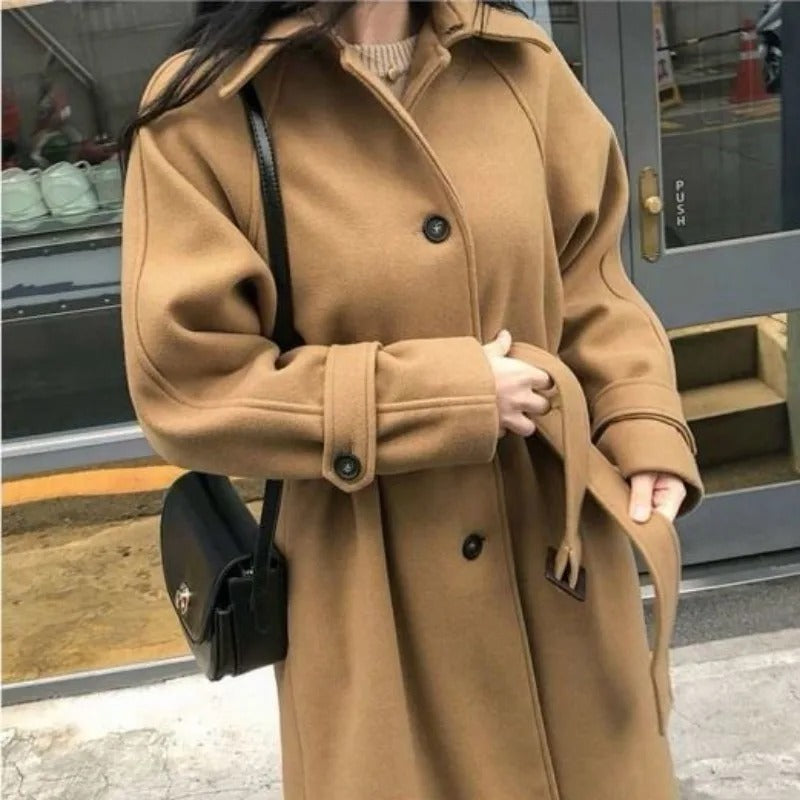 Chloe - Elegant lang vinterfrakk for sofistikert stil