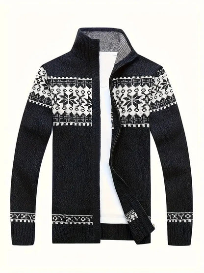 William - Elegant langermet cardigan med elegant design