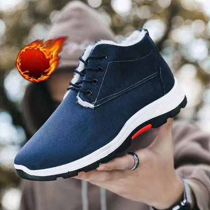 Harrison - Stilige snørestøvler med robust yttersåle