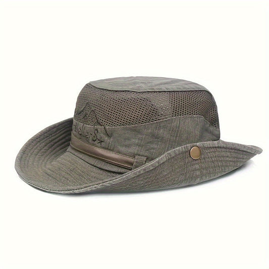 Leon – Solhatt med bred brem, sikker passform og lett design