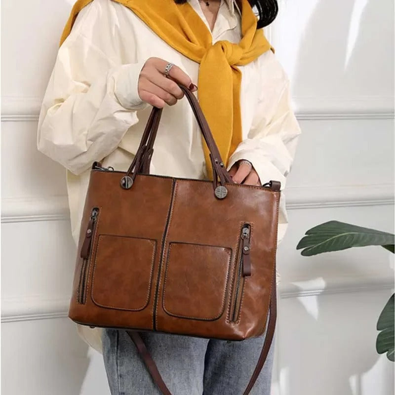 Rosalie - Elegant veske med ekstra lommer