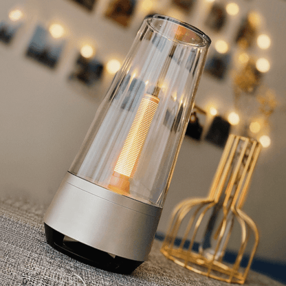 LumiAura - Romantisk LED-lampe i stearinlysstil som kan dimmes