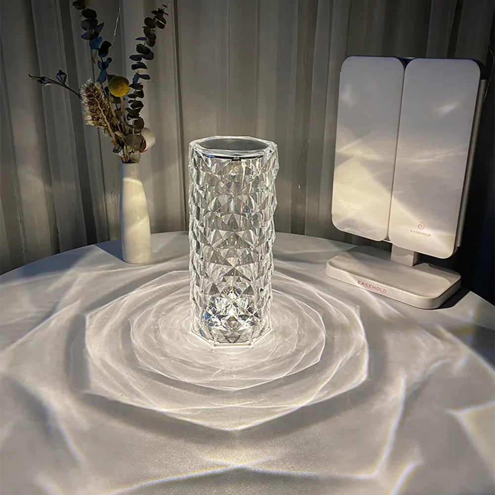 LumaGlow - Oppladbar 3D LED-lampe med fargetilpasningsalternativ