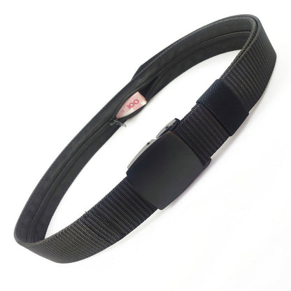 PocketFlex - Belte med skjulte glidelåslommer for praktisk oppbevaring