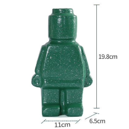 RoboBloom - Robotblomstvase med futuristisk design for leken dekorasjon