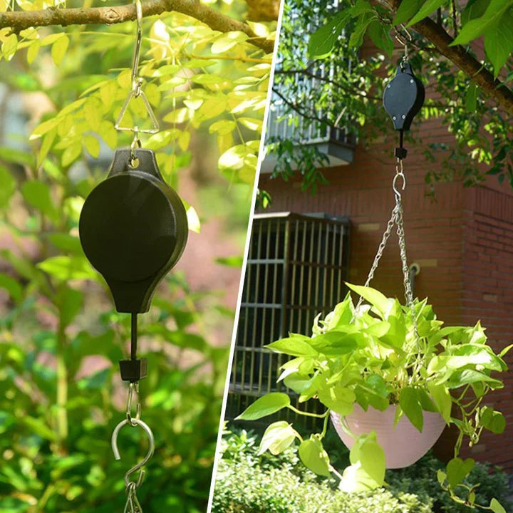 HangEase - Justerbar Hengende Kroker for Planter og Kurver | 1+1 Gratis