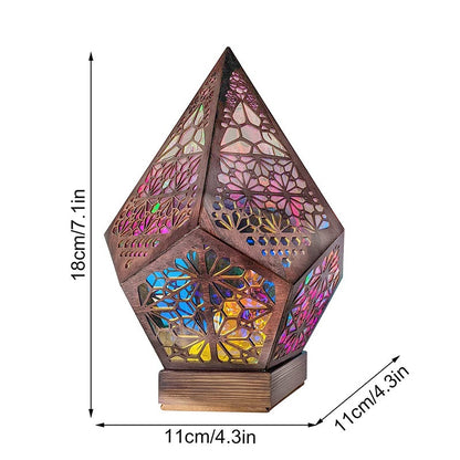 StarGlow - LED Star Projektor Bohemian bordlampe for koselige rom