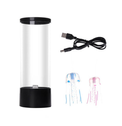 AquaGlow - maneter med fargeskiftende sensorisk lampe for avslapping