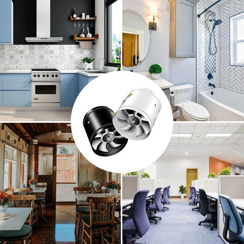 CoolNest - Kompakt ultrastille romvifte med moderne design og effektiv luftstrøm