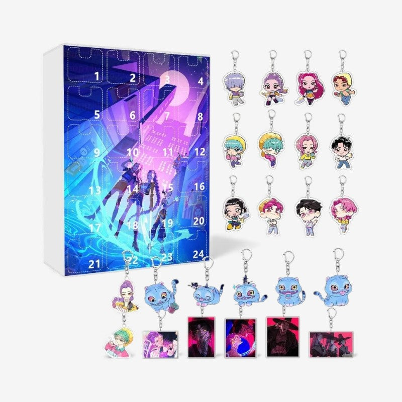 HolidayJoy – Jule kalenderboks med nøkkelringgave