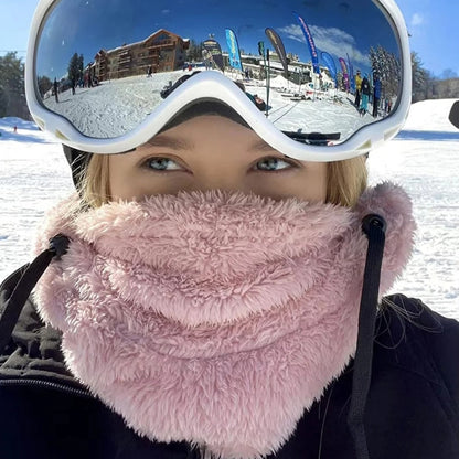 WarmShield – Fleece balaklava med caps og justerbar stropp