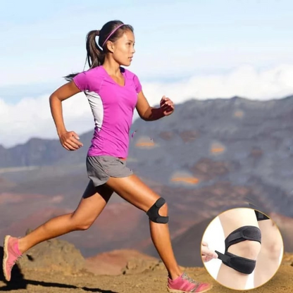 KneeCare - Knestøtte med målrettet kompresjon og sidestabilitet for aktiv støtte og komfort