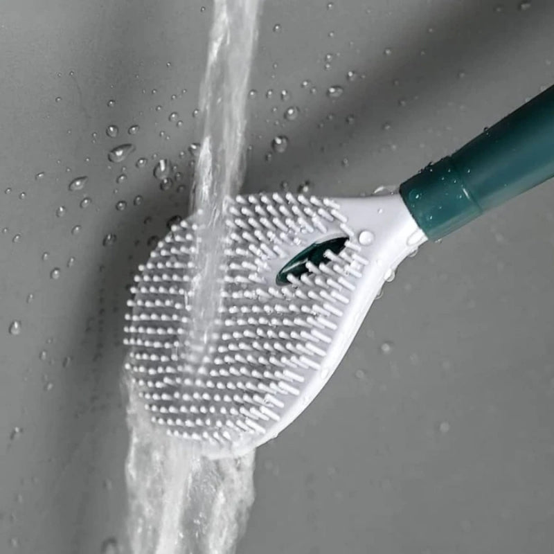 FlexClean - Fleksibel toalettbørste med holder for effektiv rengjøring