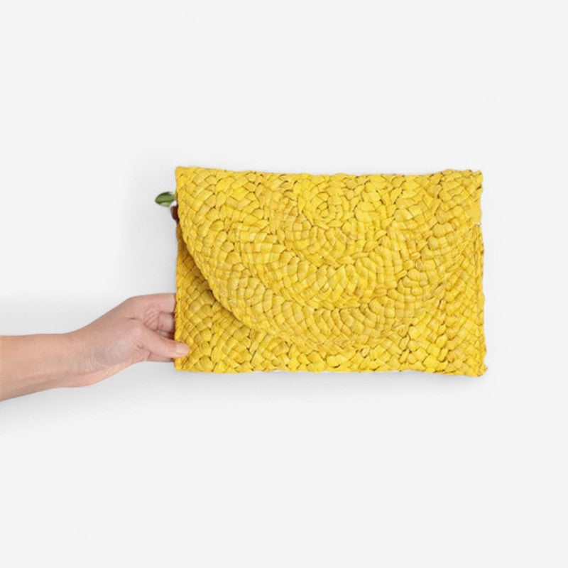 Aurielle – Clutchveske med Stor Lomme