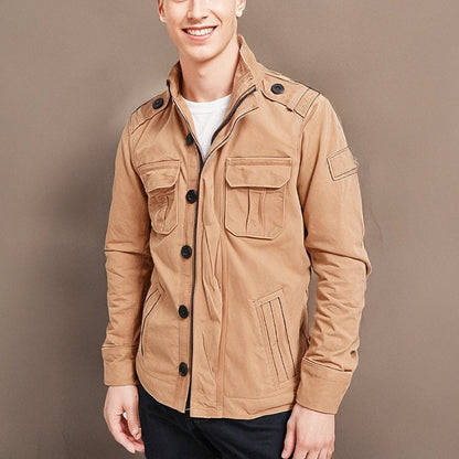 Smith – Moderne glidelåsjakke med stående krage og flere lommer