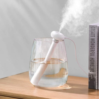 HydroMist – Bærbar Vannflaske Luftfukter med USB Strøm