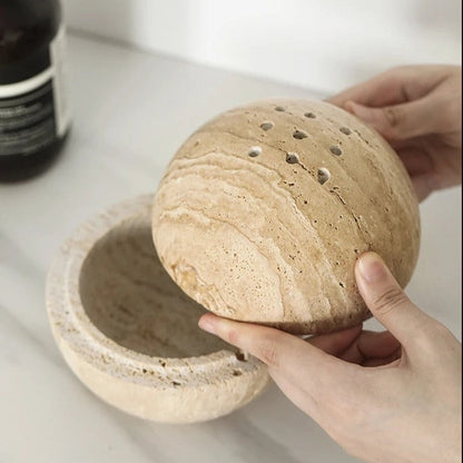 AuraStone - Elegant Røkelsesmottaker for Rolig Atmosfære og Indre Ro