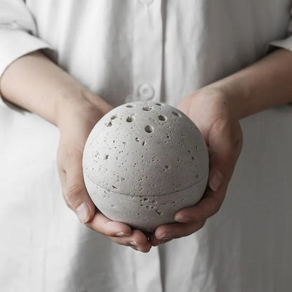 AuraStone - Elegant Røkelsesmottaker for Rolig Atmosfære og Indre Ro