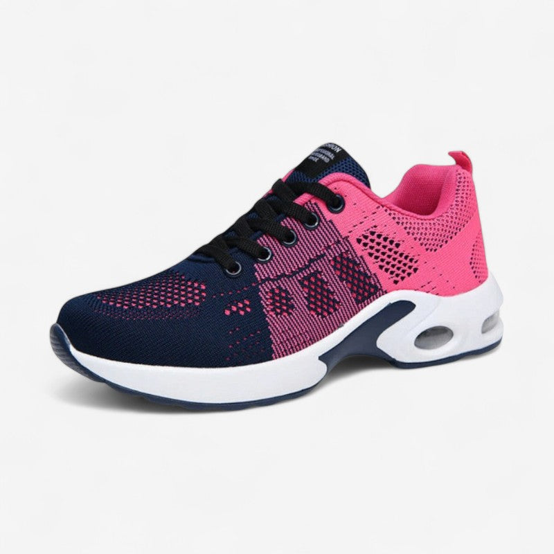 Maren – Rund Tå Snøresko med Pustende Design