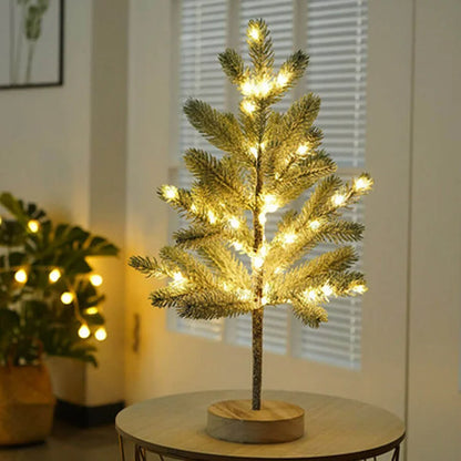 PineGlow - Pine Tree LED lampe i Bonsai-stil til naturlig boligindretning