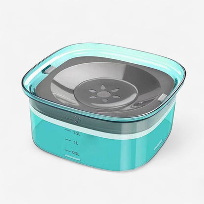 CleanPet – Vannskål til kjæledyr med lokk og avrundet design