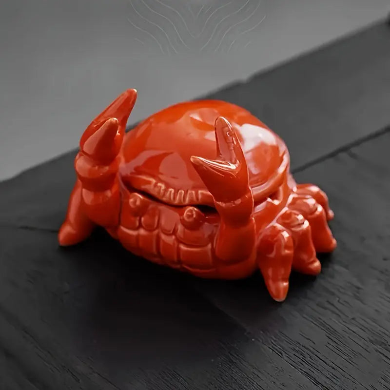 CrabMaster - Unikt krabbeformet askebeger med avtakbart lokk
