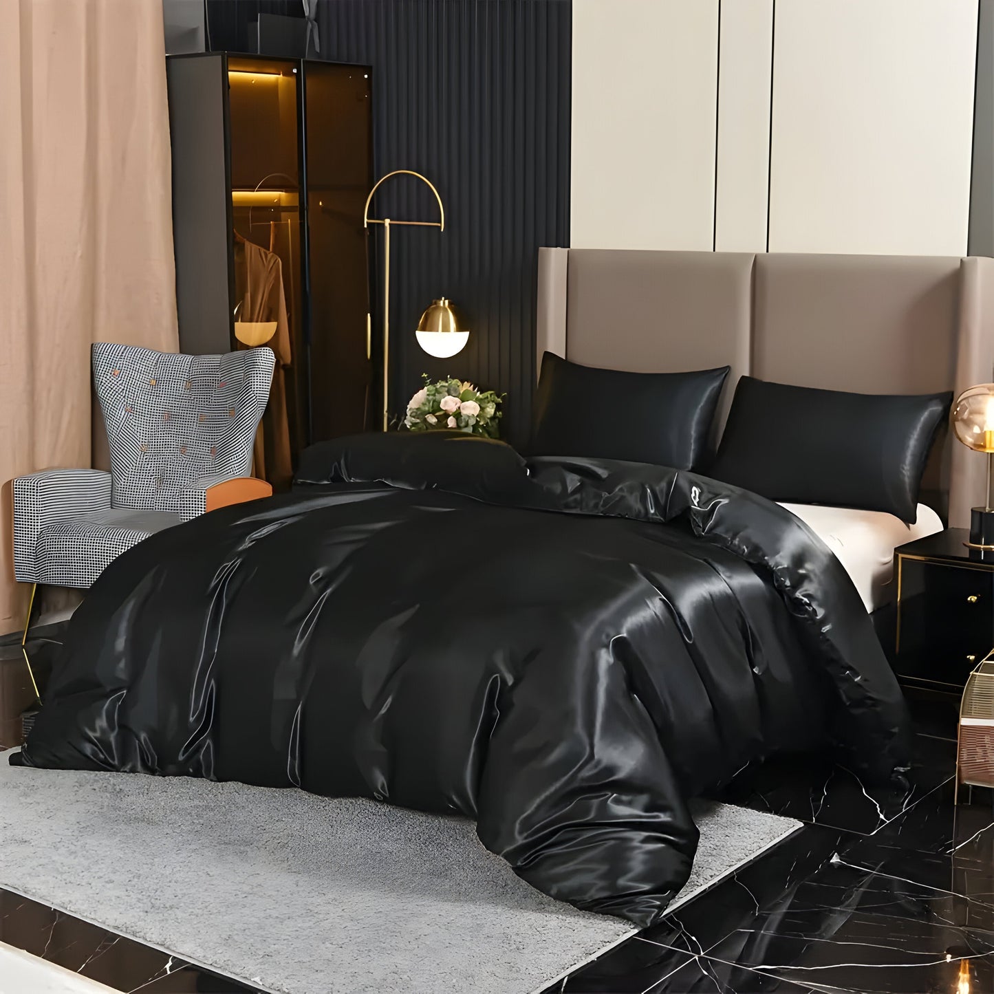 DreamLuxe - Dynetrekk med Skjult Glidelåslukking med Luksuriøs Sover