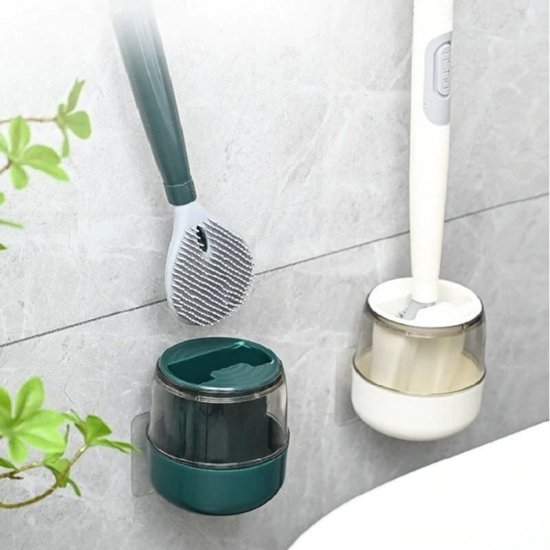 FlexClean - Fleksibel toalettbørste med holder for effektiv rengjøring