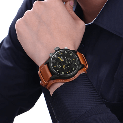 EliteTime - Stilig Klokke med Quartz Bevegelse